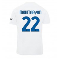 Camiseta Inter Milan Henrikh Mkhitaryan #22 Visitante Equipación 2023-24 manga corta
